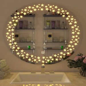 Perkhoff Round Star Trending Led Mirror
